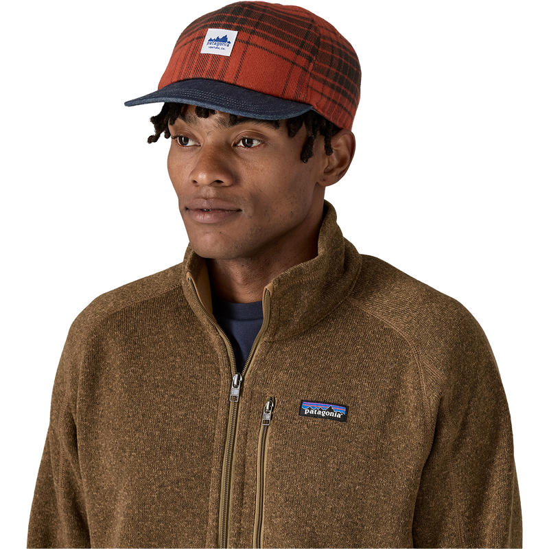 Range Cap, Patagonia Range Cap in Cascade Burnished Red Front