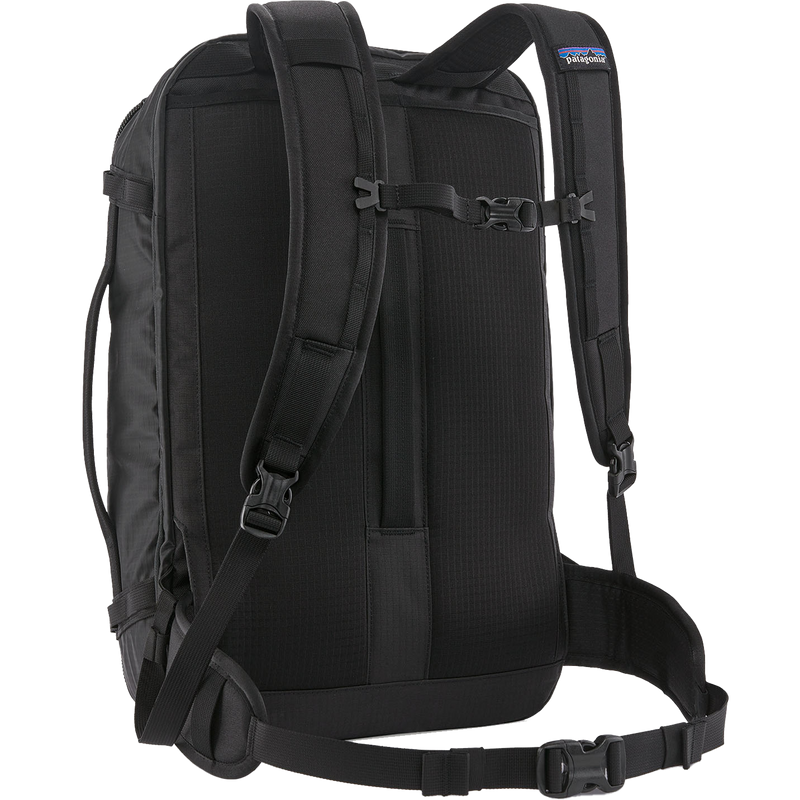 Black Hole Mini MLC 30L Pack, Patagonia Black Hole Mini MLC 30L Pack back with waist belt