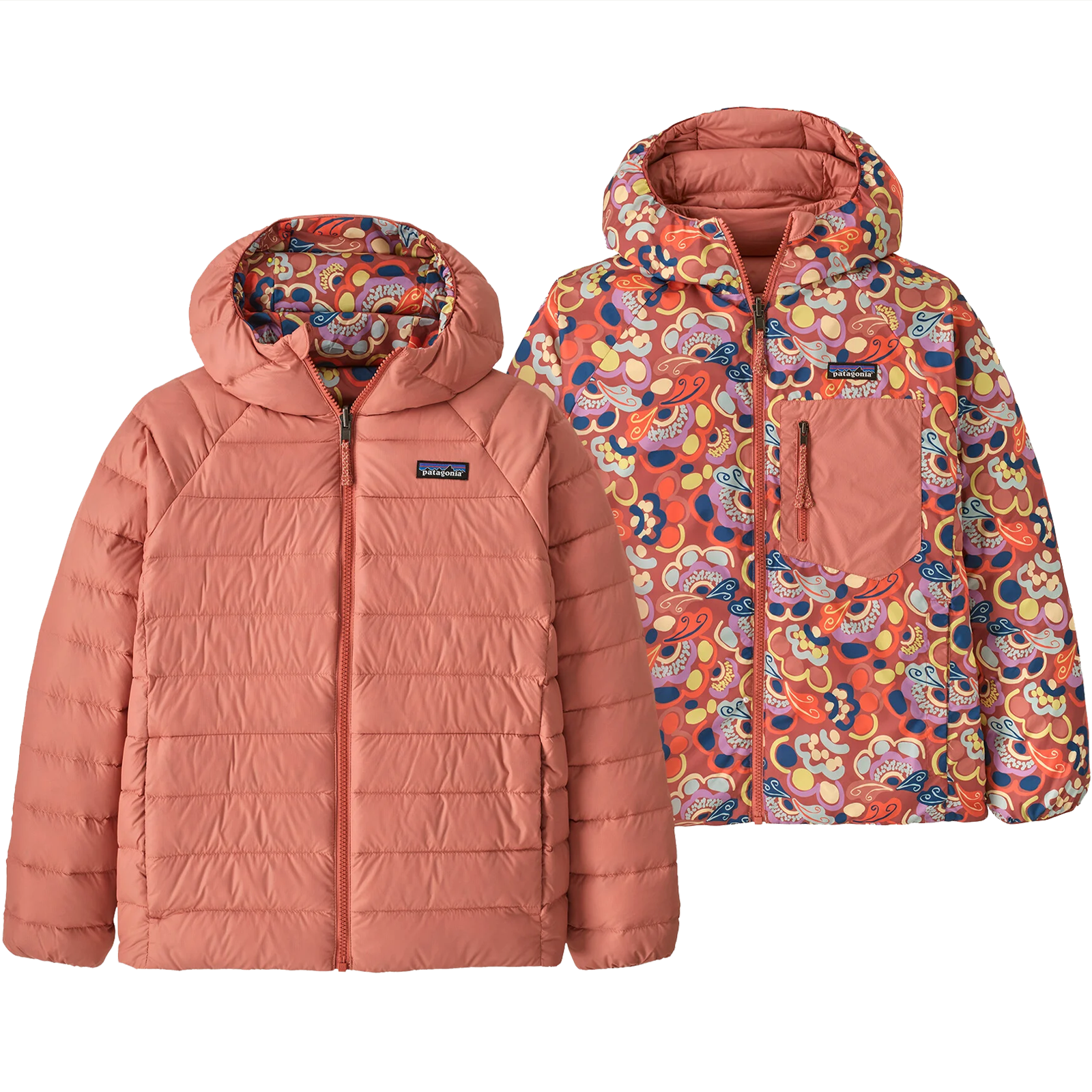 Youth Reversible Down Sweater Hoody alternate view