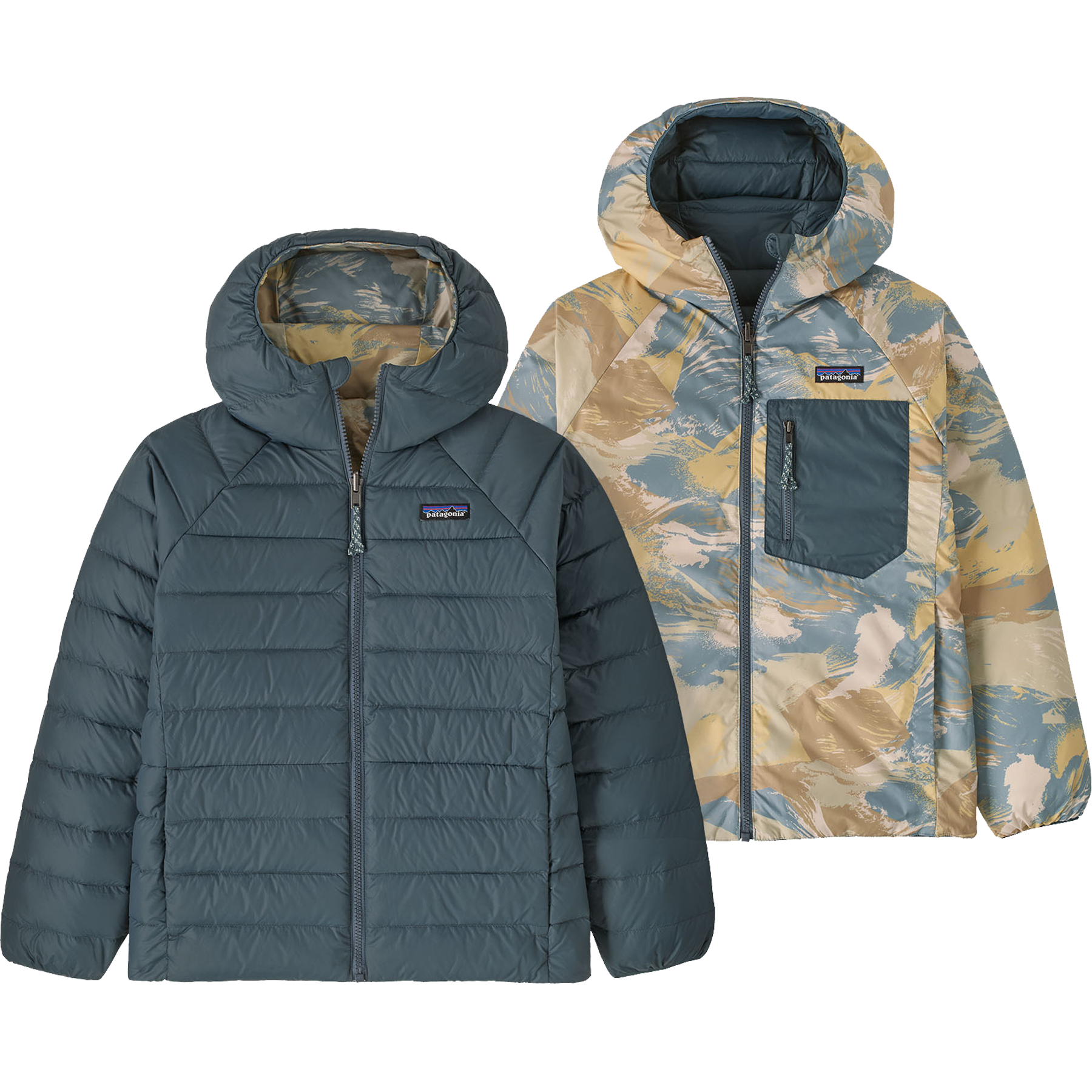 Youth Reversible Down Sweater Hoody alternate view