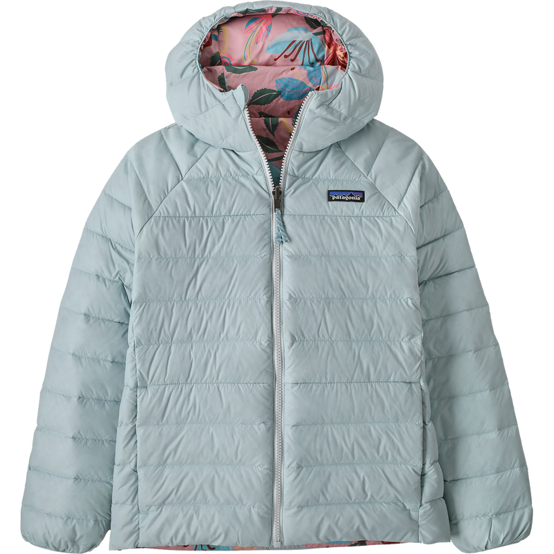Youth Reversible Down Sweater Hoody, Patagonia Youth Reversible Down Sweater Hoody solid