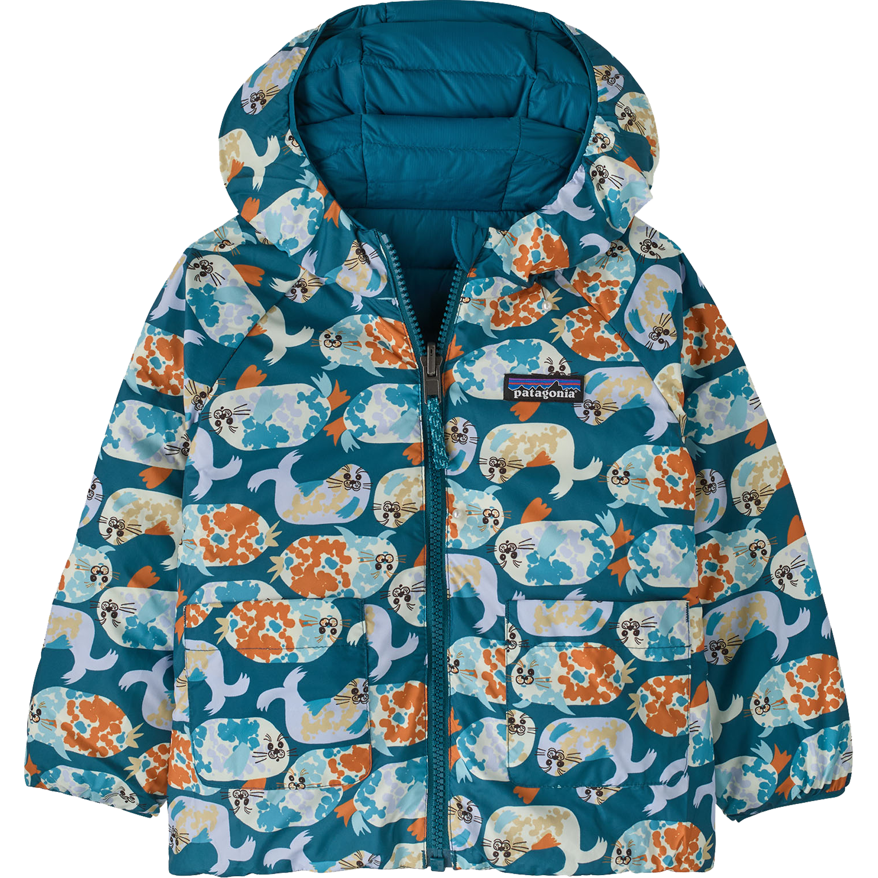 Youth Baby Reversible Down Sweater Hoody alternate view