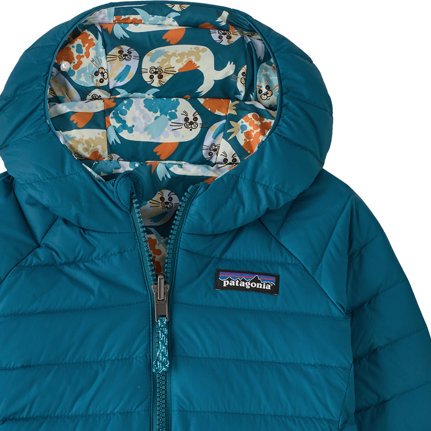 Youth Baby Reversible Down Sweater Hoody alternate view