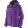Patagonia Men's Down Sweater Hoody in PUR-Purple