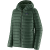 Patagonia Men's Down Sweater Hoody in TLGR-Treeline Green