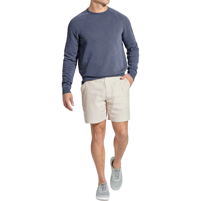 Men's Moku Pae, Olukai Men's Moku Pae in 2NAU-Cloud Grey/Ash on model