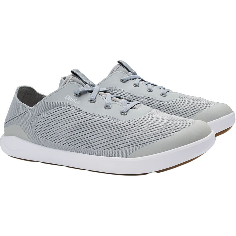 Men's Moku Pae, Olukai Men's Moku Pae in 2NAU-Cloud Grey/Ash pair right