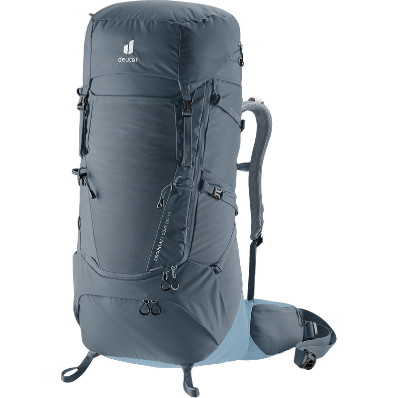 Aircontact Core 65+10, Deuter Aircontact Core 65+10 in Graphite-Shale front right