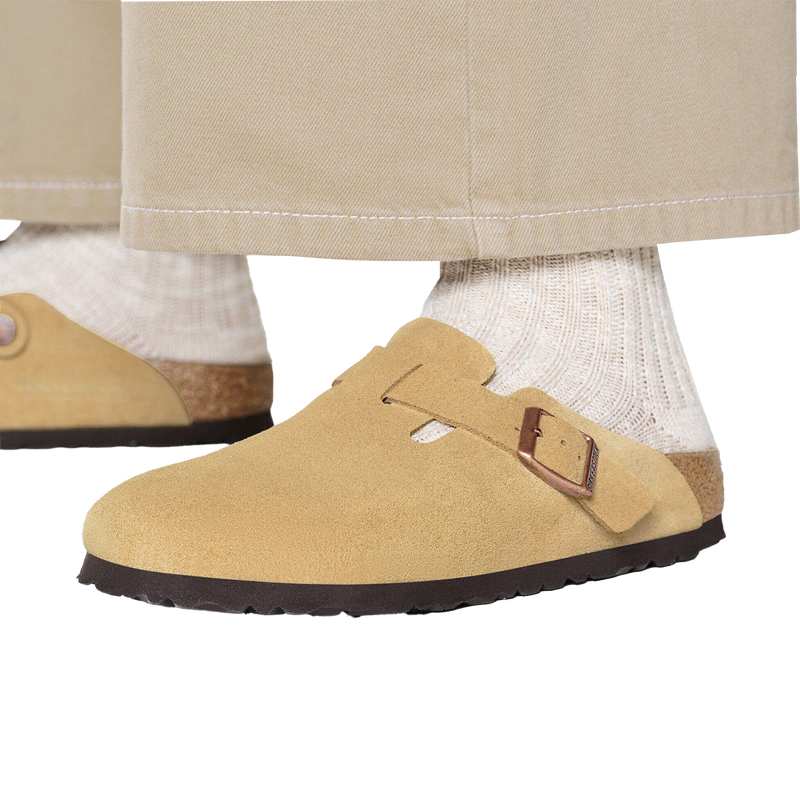 Birkenstock Women's Boston Clog on model