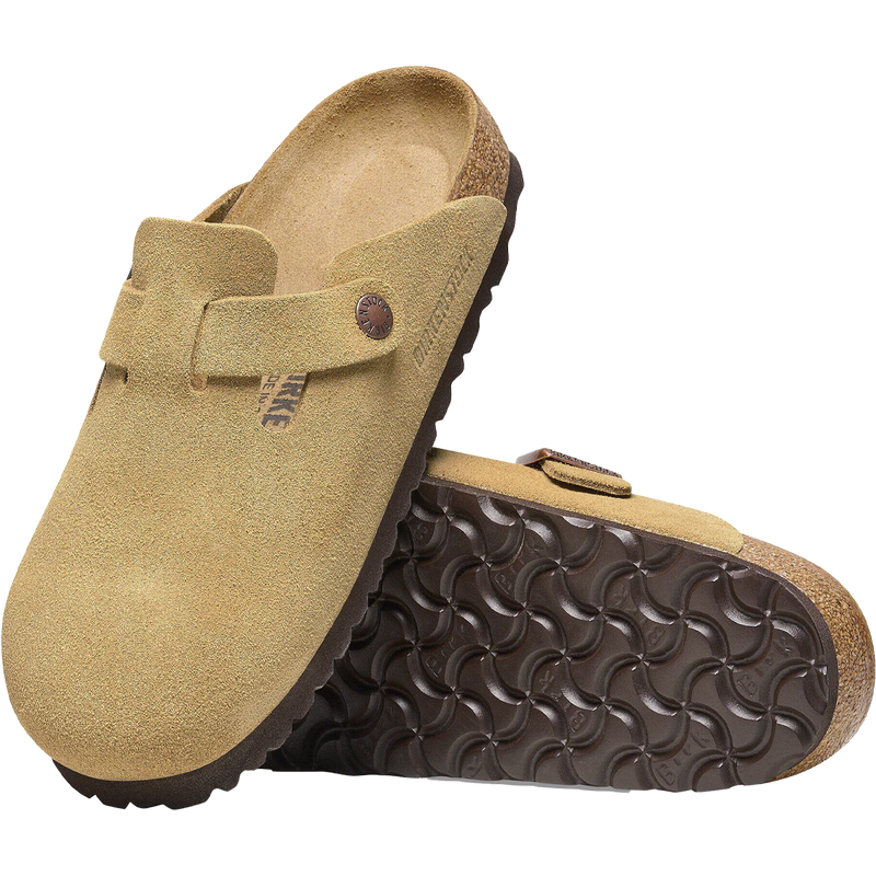 Birkenstock Women's Boston Clog top and bottom