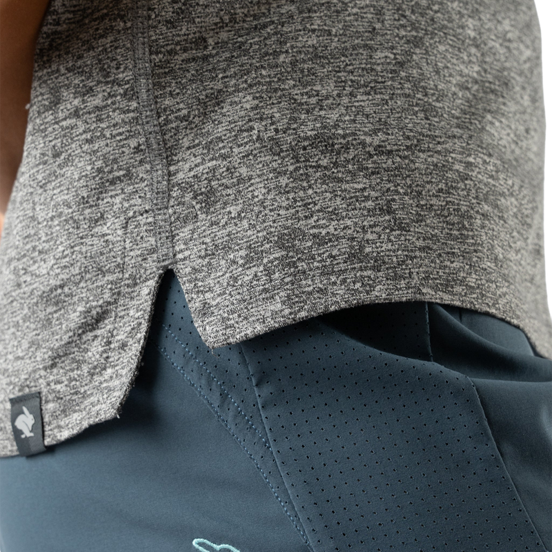 Women's EZ Tee Short Sleeve, Rabbit Women's EZ Tee Short Sleeve side hem