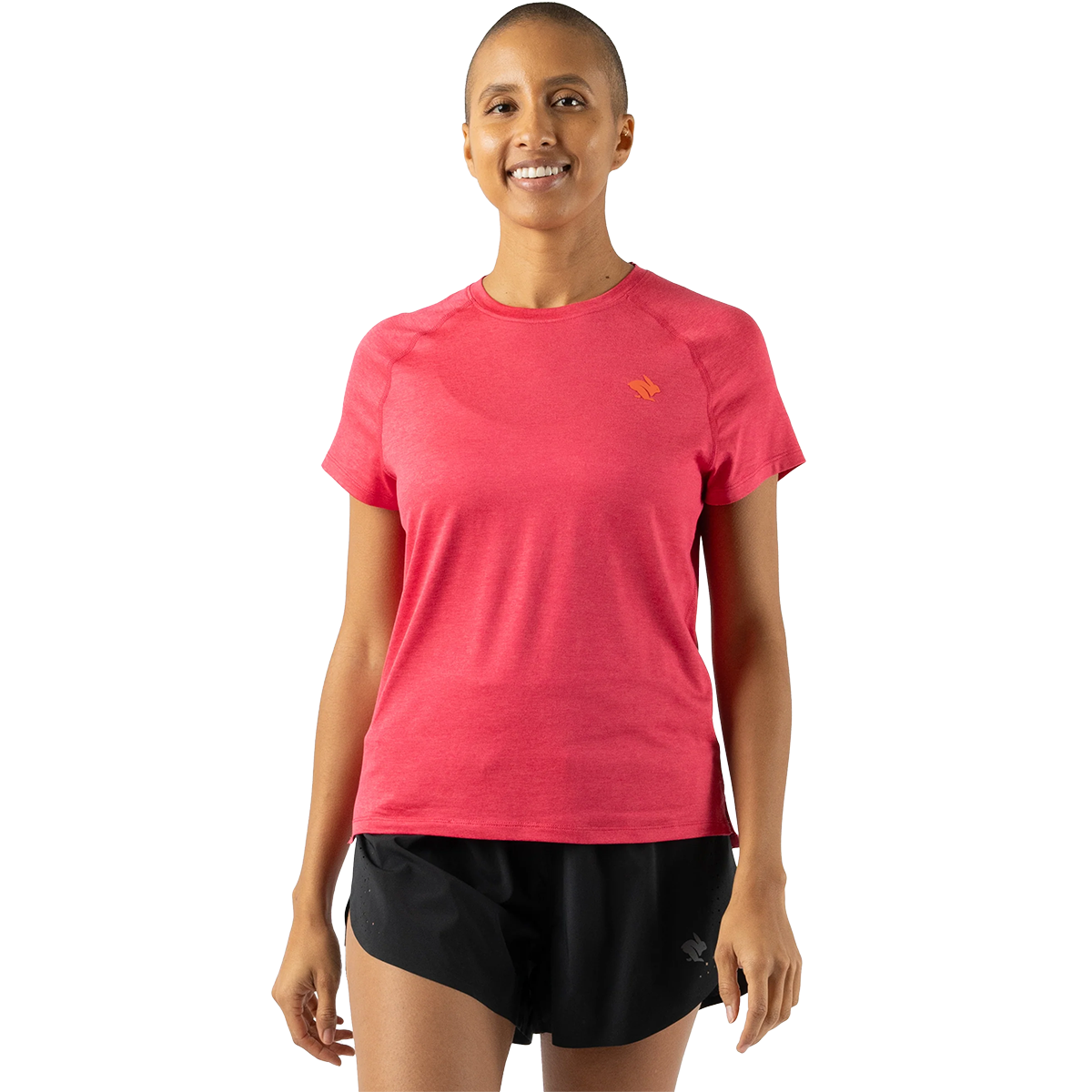 Rabbit Women's EZ Tee Short Sleeve in 653 Raspberry