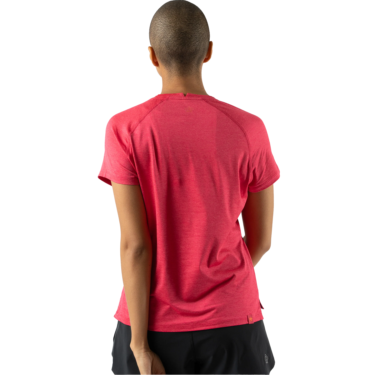 Rabbit Women's EZ Tee Short Sleeve in 653 Raspberry back