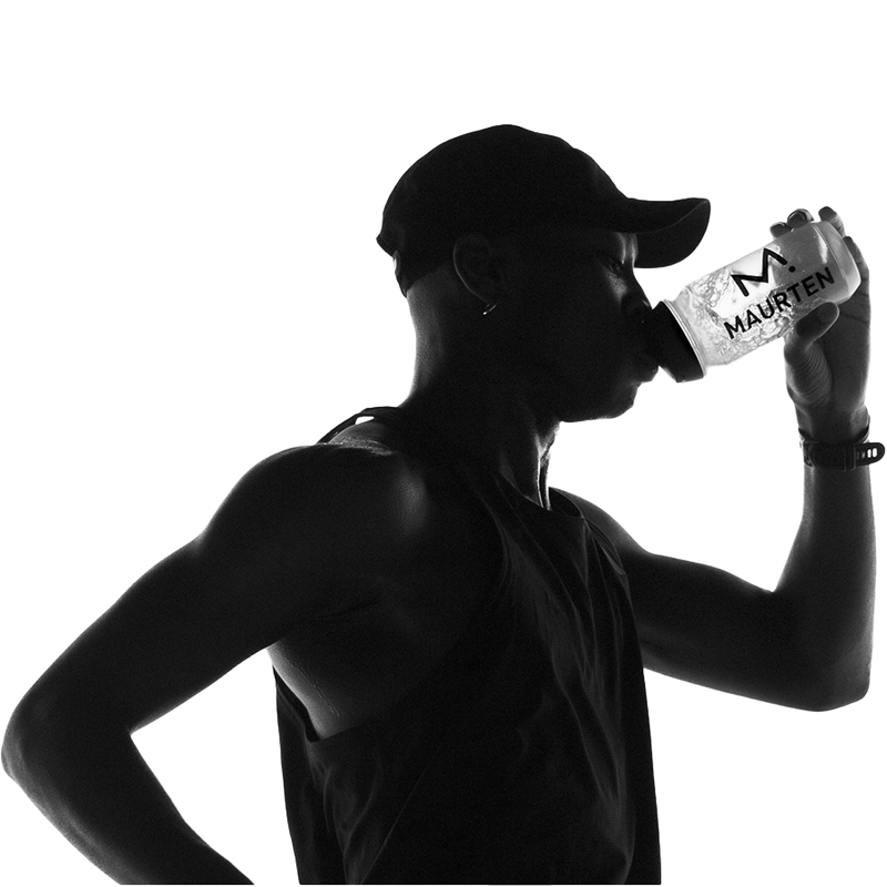 Drink Mix 320 Caf 100, Maurten Drink Mix 320 with athlete 1