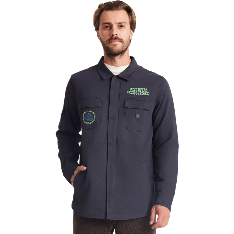 Men's Hebrides Unlined Jacket, Roark Hebrides Unlined Jacket in DNV-Dark Navy front