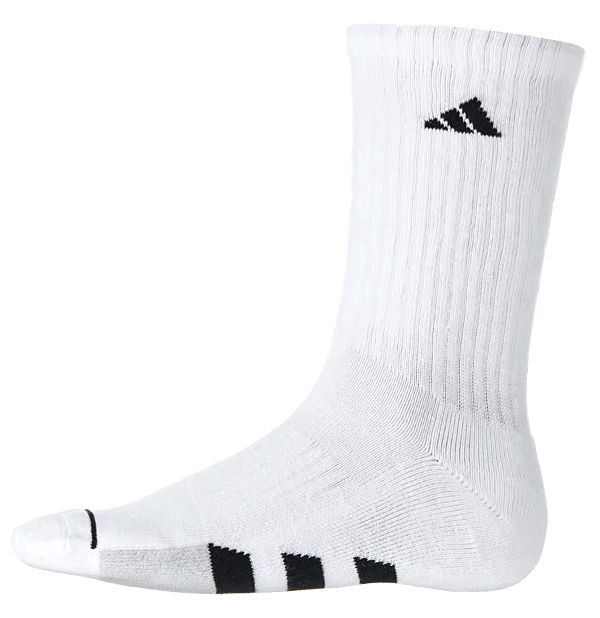 Men's Cushioned II Crew 3-Pack, Adidas Men's Cushioned II Crew side