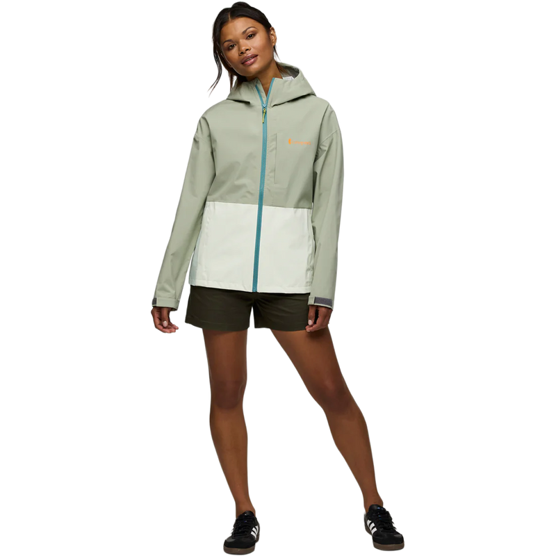Women's Cielo Rain Jacket, Cotopaxi Women's Cielo Rain Jacket in BSHDW-Brush and Dew front