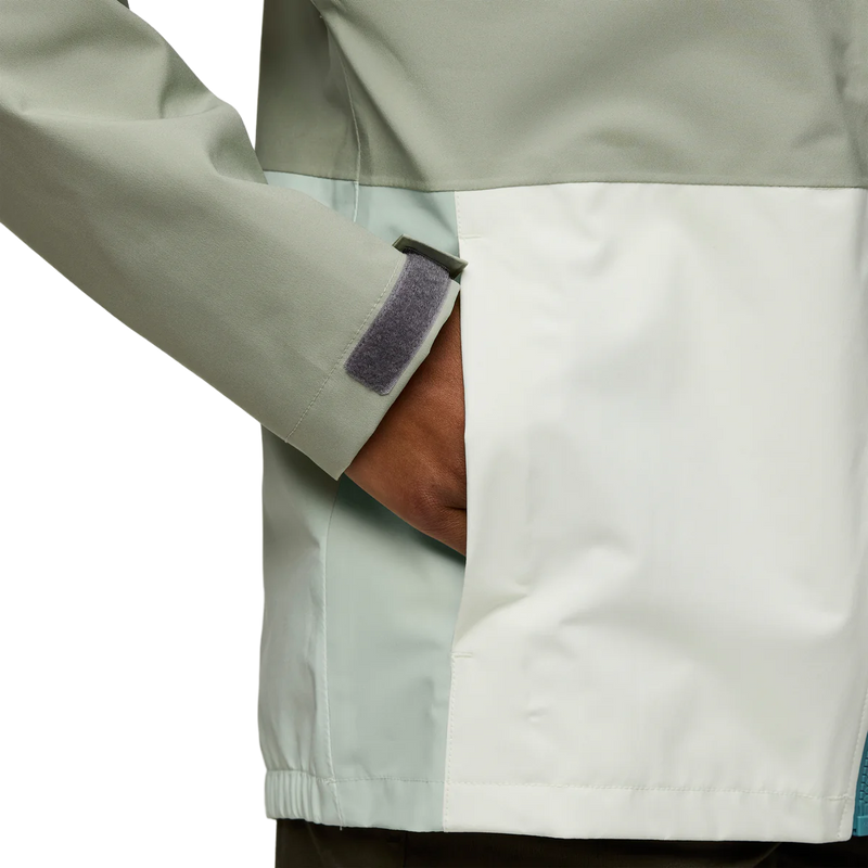 Women's Cielo Rain Jacket, Cotopaxi Women's Cielo Rain Jacket in BSHDW-Brush and Dew right front pocket