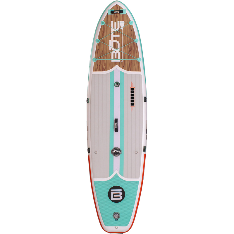 Breeze Aero Classic 10'8" Inflatable Paddle Board, Bote Breeze Aero Classic 10'8'' Inflatable Paddle Board deck