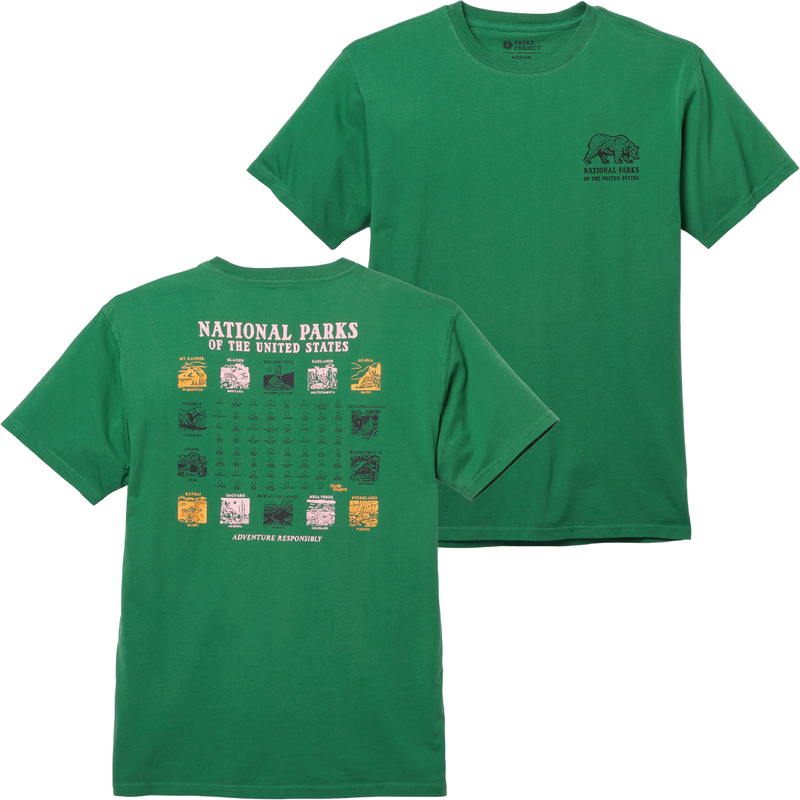 National Parks Pictograms Tee, Featured Image