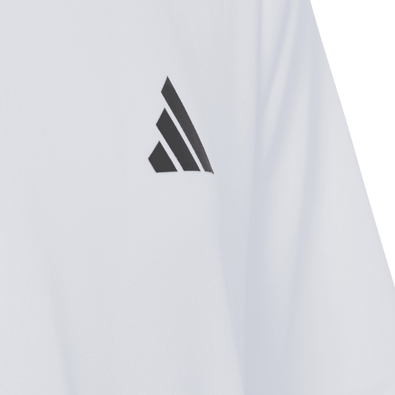 Youth Club 3-Stripes Tee, adidas Youth Club 3-Stripes Tee logo
