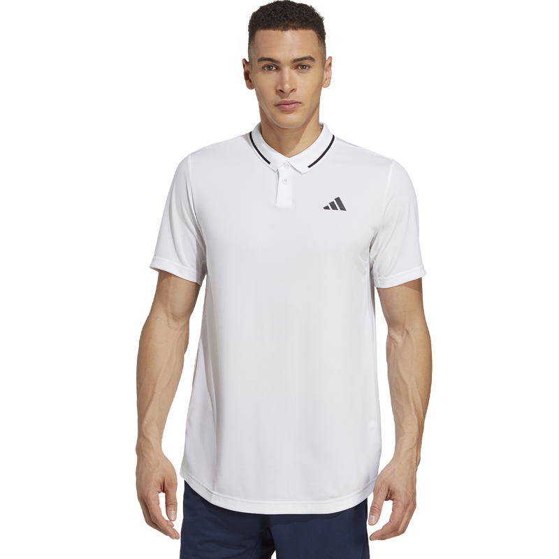 Men's Club Pique Polo, adidas Men's Club Pique Polo front