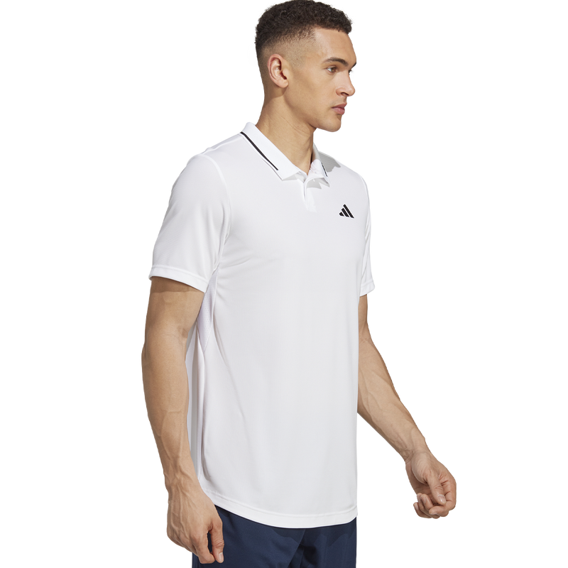 Men's Club Pique Polo, adidas Men's Club Pique Polo side