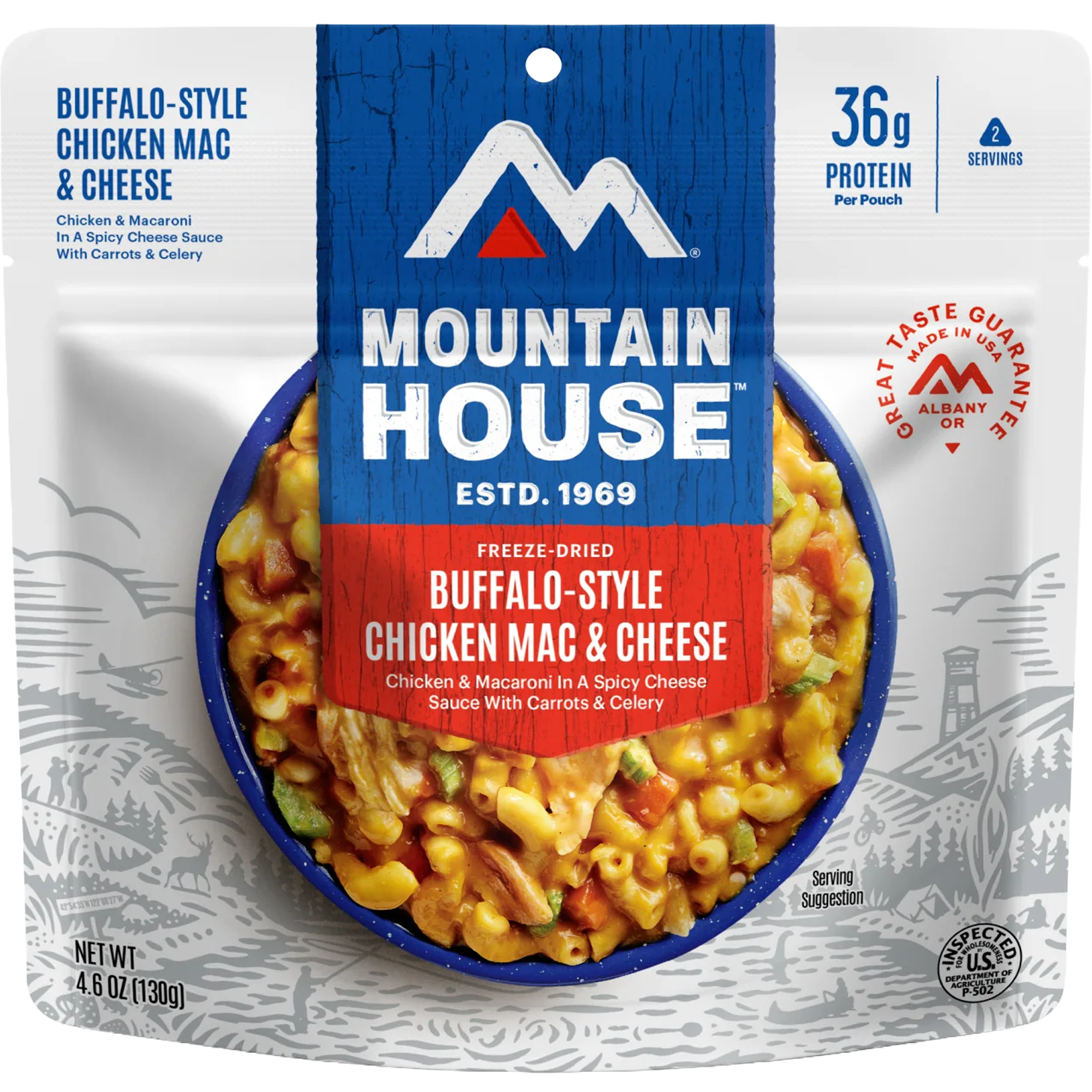 Buffalo-Style Chicken Mac & Cheese (2 Servings) alternate view