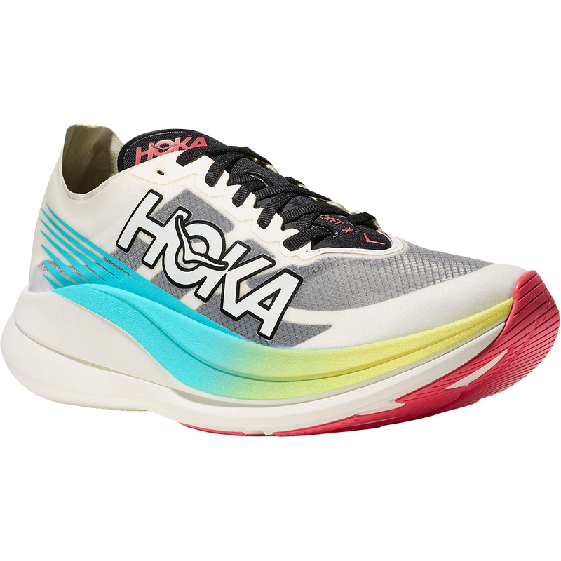 Rocket X 2, Hoka Rocket X 2 in YZC-Yuzu/Cielo Blue right front
