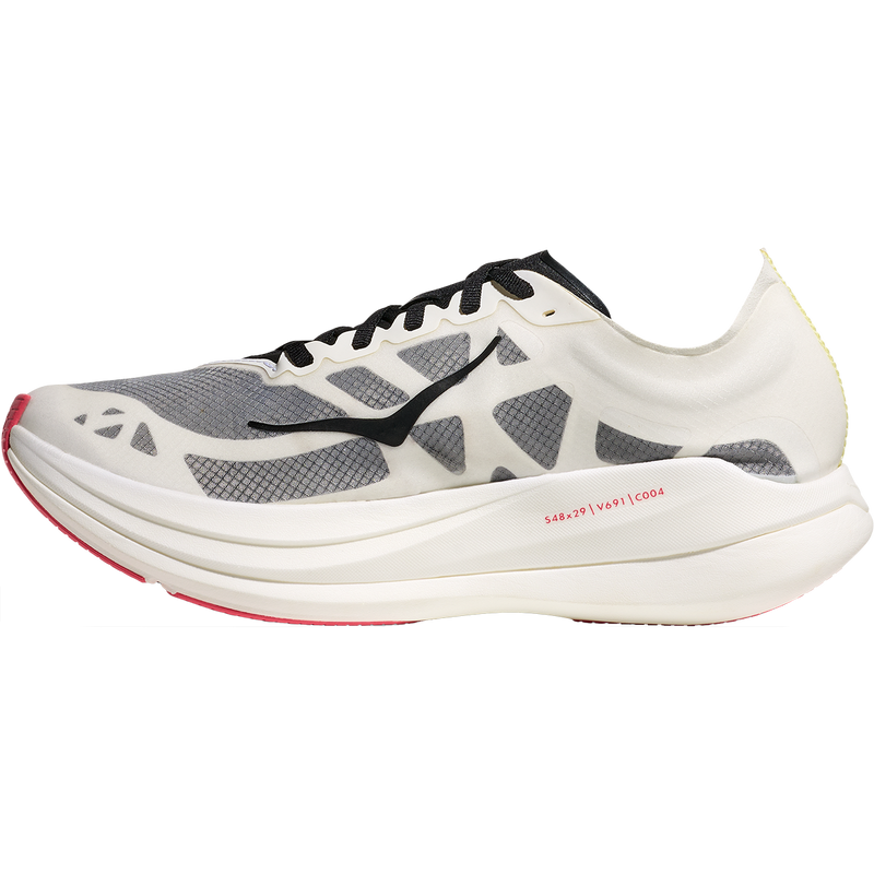 Rocket X 2, Hoka Rocket X 2 in YZC-Yuzu/Cielo Blue right inside profile