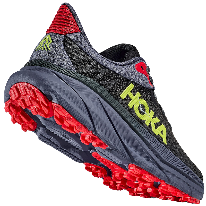 Women's Challenger ATR 7, Hoka Women's Challenger ATR 7 in ONN-Obsidian Anchor back and bottom of right shoe