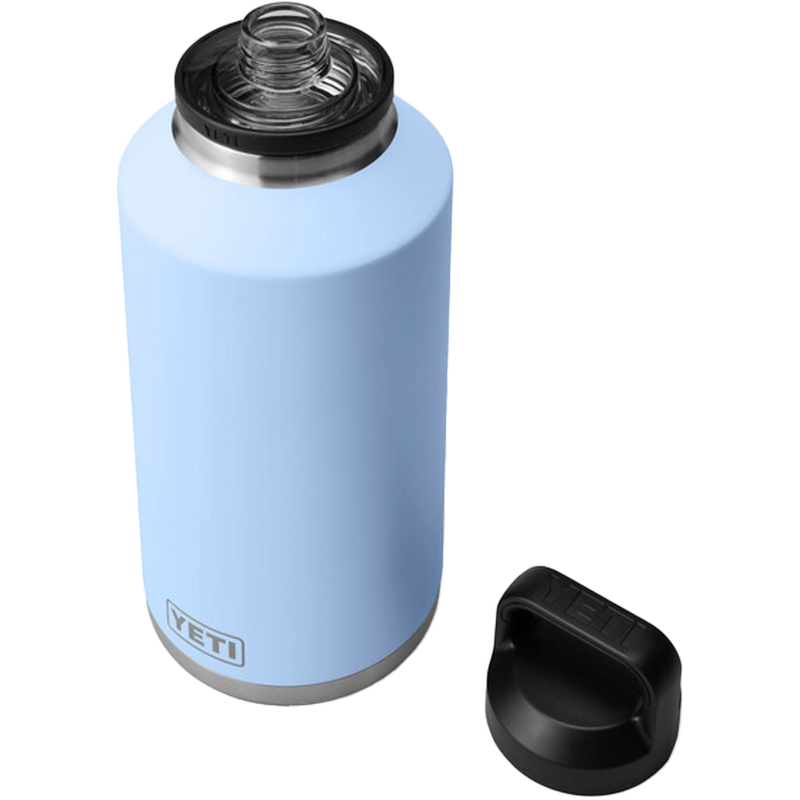 Rambler 64 oz Bottle with Chug Cap, Yeti Rambler 64oz Bottle Chug with cap off