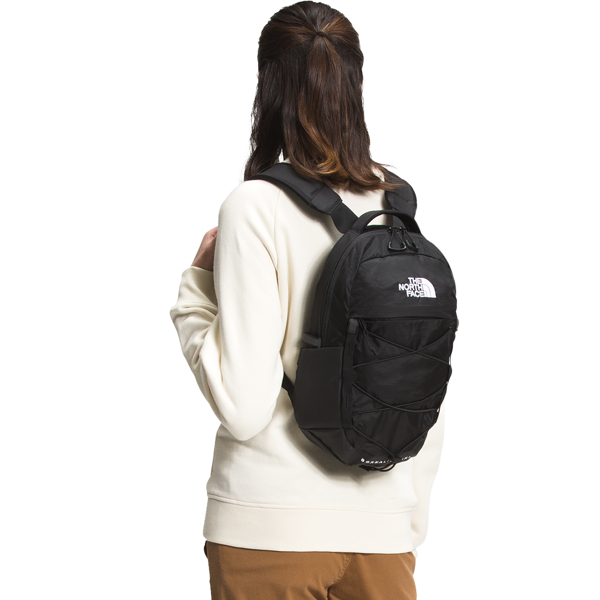 north face backpack borealis fit underneath seat in plane The North Face Borealis Mini Backpack TNF Black