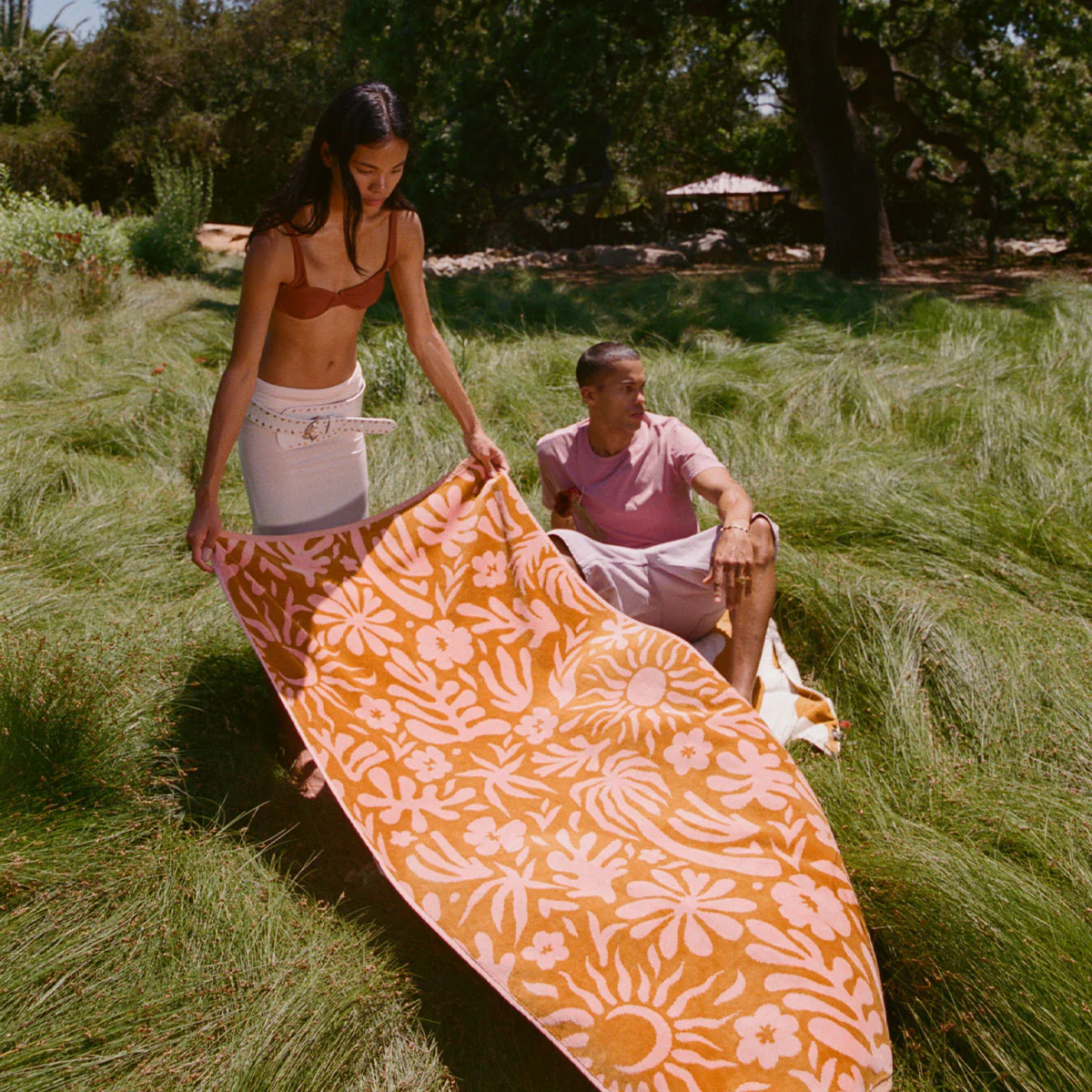 Woven Beach Towel alternate view