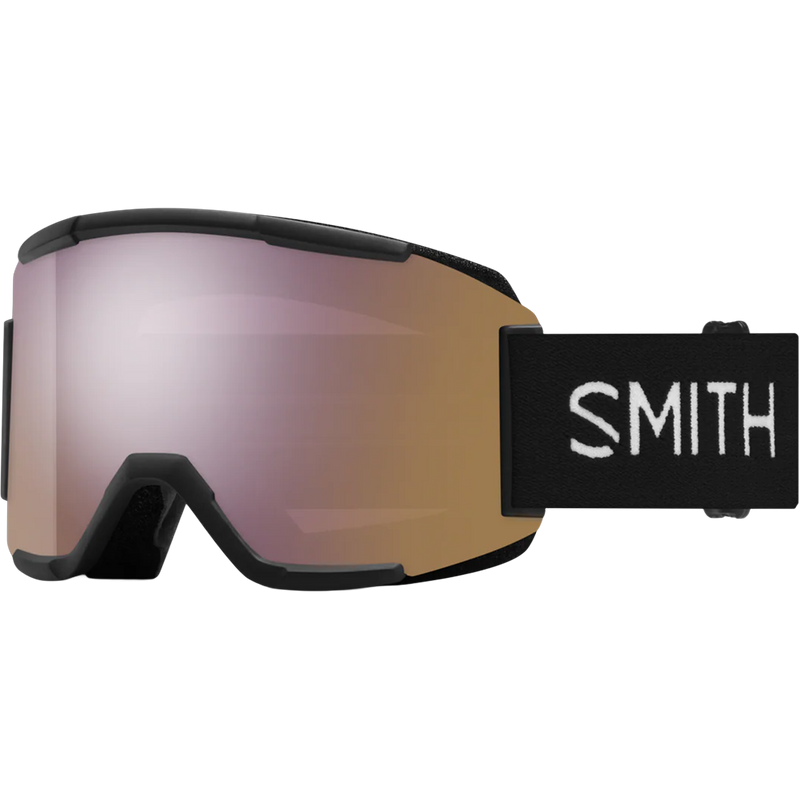 Smith Sport Optics Squad Low Bridge Fit in Black + CP Everyday RoseGold