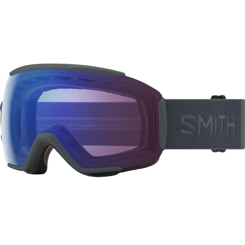 Smith Sequence OTG Low Bridge Fit in Slate + CP Photochromic RoseFlash