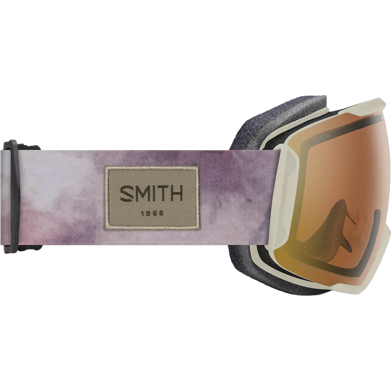 Sequence OTG Low Bridge, Smith Sport Optics Sequence OTG Low Bridge Fit in Chalk Bleach + CP Pro Photochromic Gold Mirror right profile