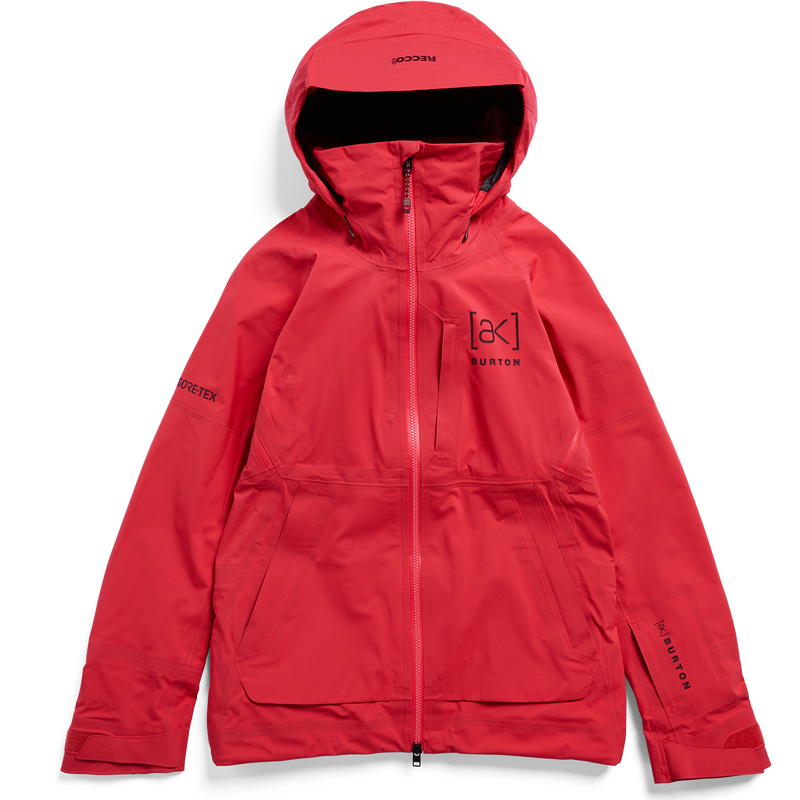 Burton Women's [ak] Kimmy Gore-Tex 3L Stretch Jacket in E9Z-Hot Tamale