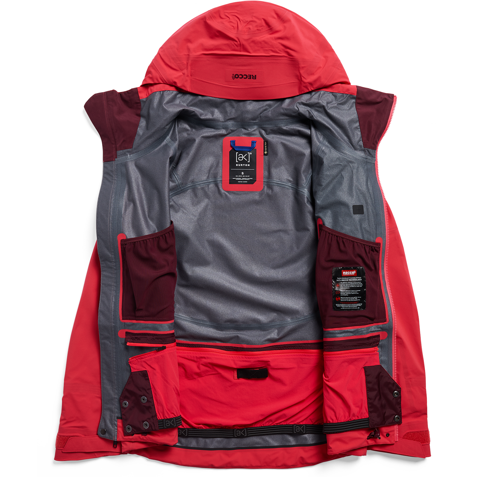 Burton Women's [ak] Kimmy Gore-Tex 3L Stretch Jacket lining