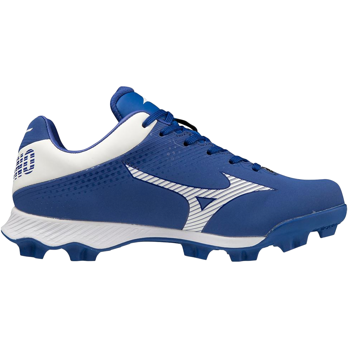 Mizuno Youth Wave Lightrevo Cleat in Royal/White