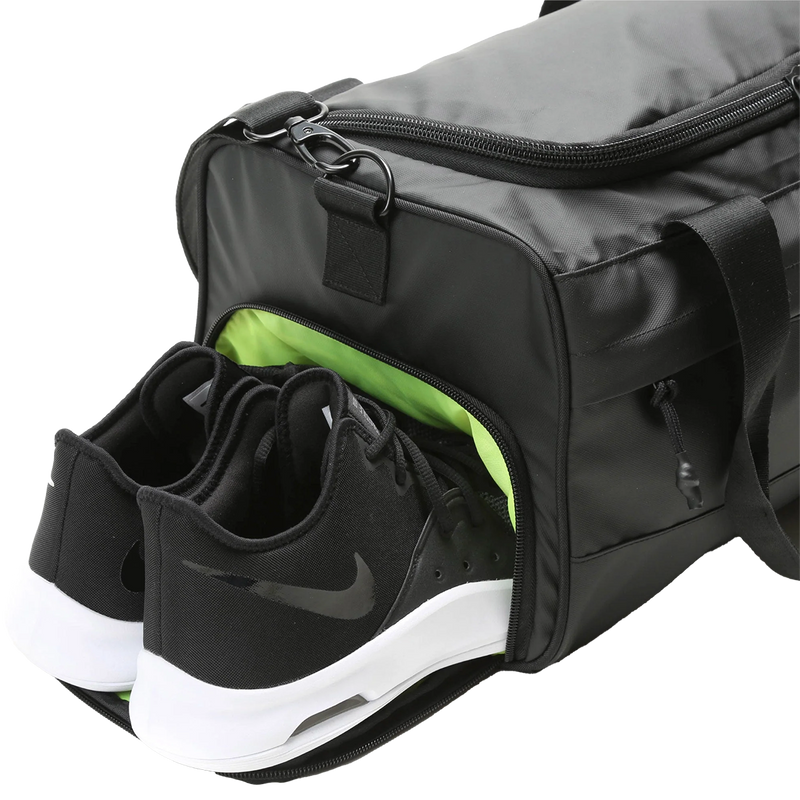 Boost Duffel, Vooray Boost Duffel in Matte Black shoe pocket