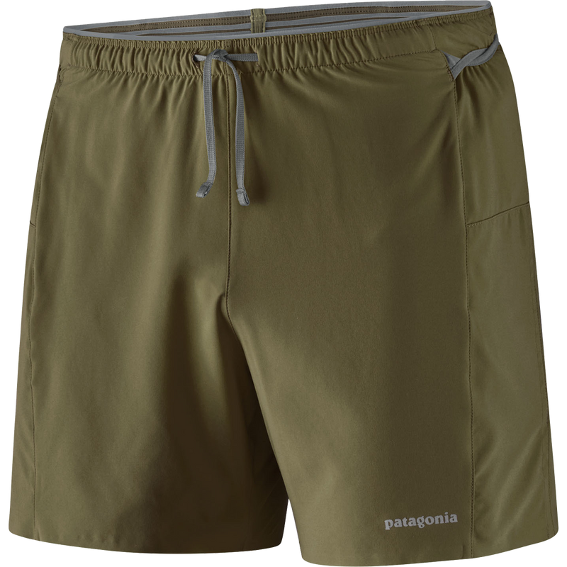 Patagonia Strider Pro 5" Short in Pine Needle Green