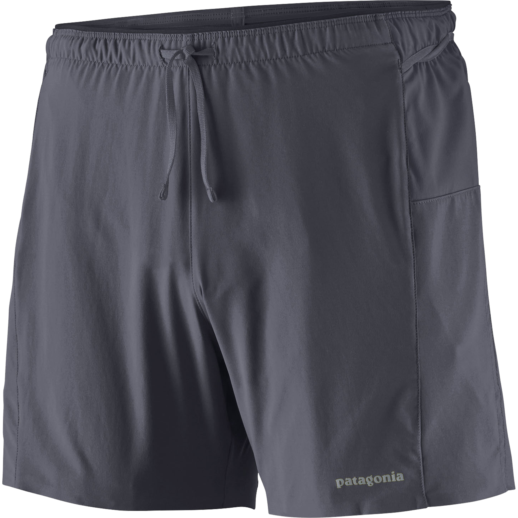 Patagonia Strider Pro 5" Short in SMDB-Smolder Blue