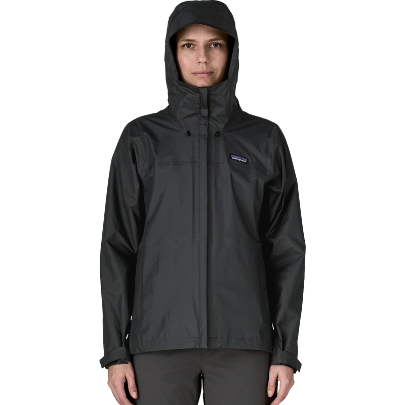 Women's Torrentshell 3L Jacket, Patagonia Women's Torrentshell 3L Jacket front hood up