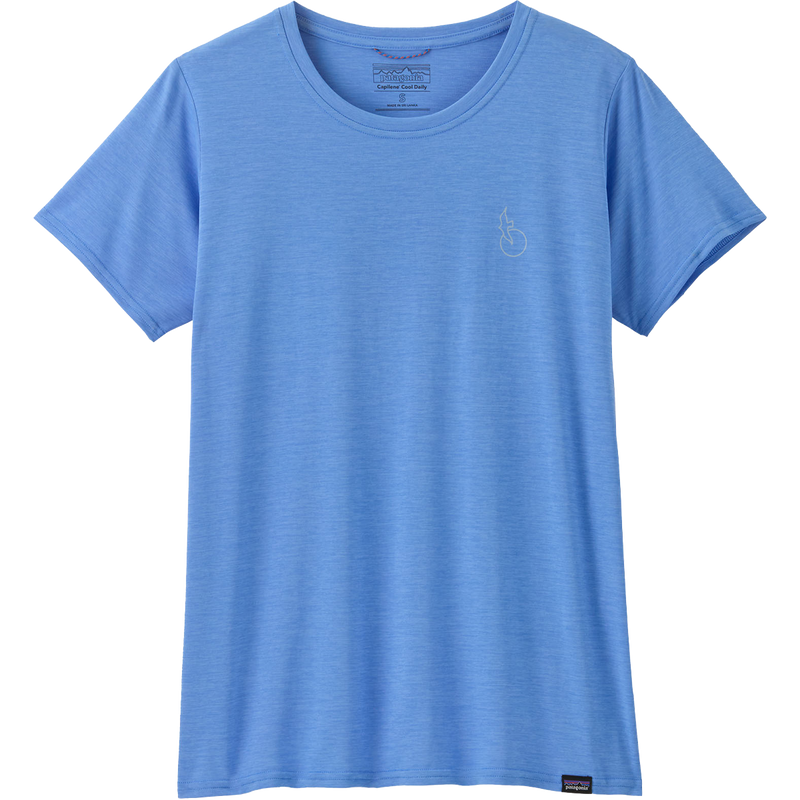 Women's Capilene Cool Daily Graphic Shirt - Waters, Patagonia Women's Capilene Cool Daily Graphic Shirt - Waters front