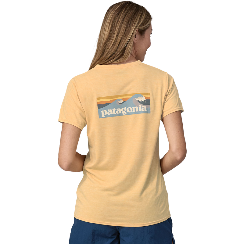 Women's Capilene Cool Daily Graphic Shirt - Waters, Patagonia Women's Capilene Cool Daily Graphic Shirt back
