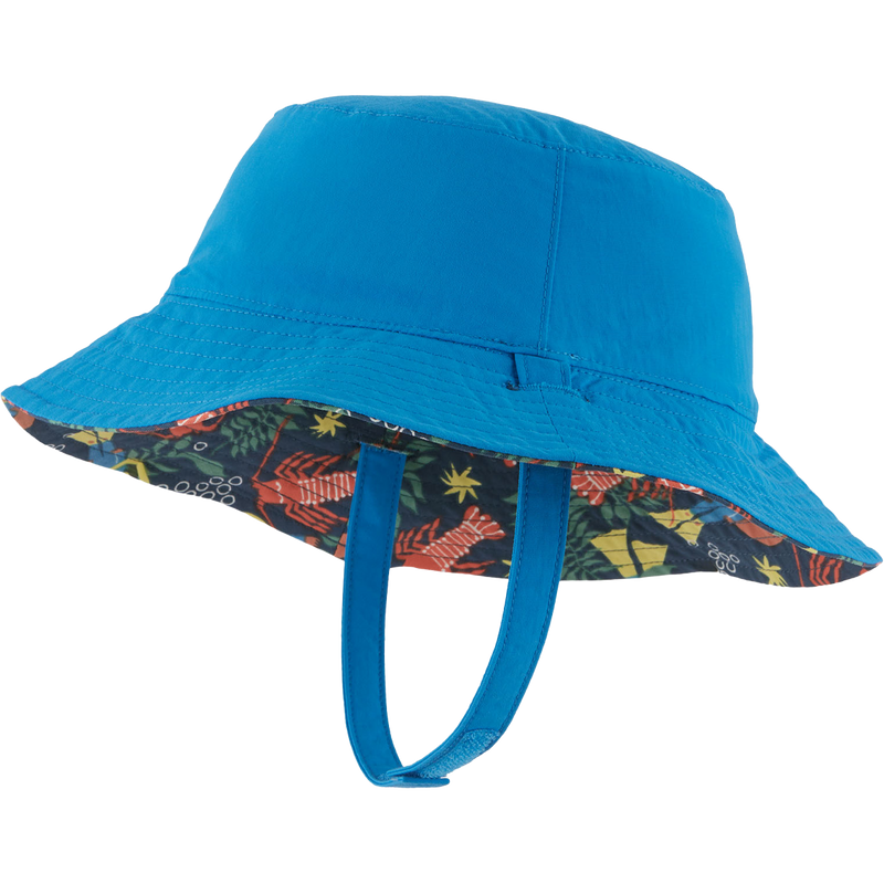 Youth Baby Sun Bucket Hat, Patagonia Youth Baby Sun Bucket Hat reversed