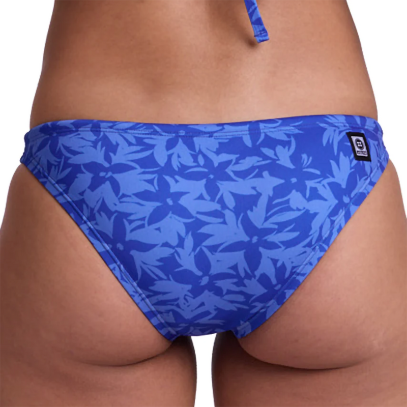 Women's Europe Printed Bottoms, Women's Europe Printed Bottoms in Wavecrest back