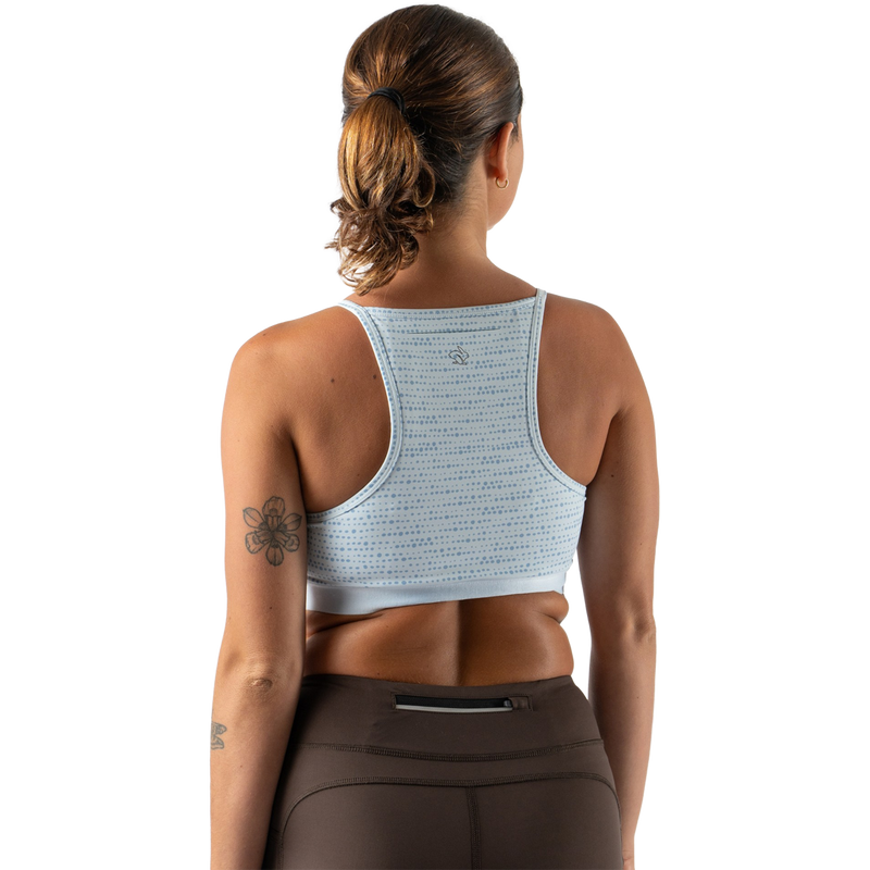 Women's Strappy Pocket Bra, Rabbit Women's Strappy Pocket Bra back