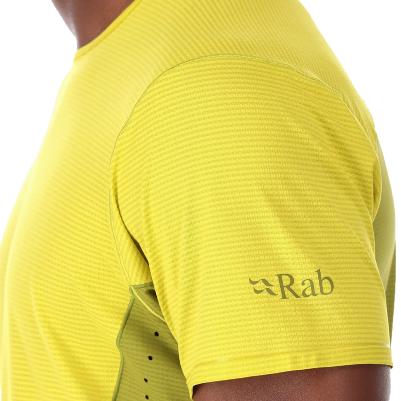 Men's Sonic Ultra Tee, Rab Men's Sonic Ultra Tee logo